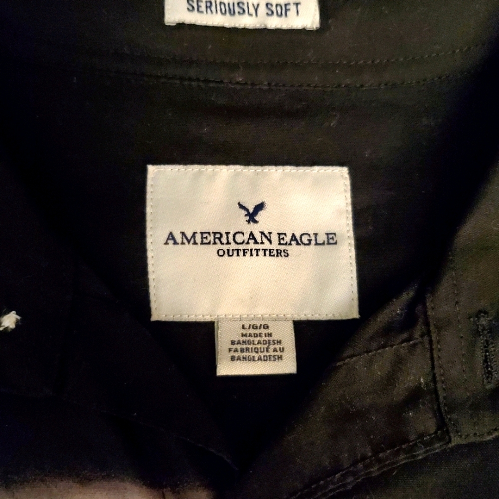 American Eagle Ls Button Shirt - image 2